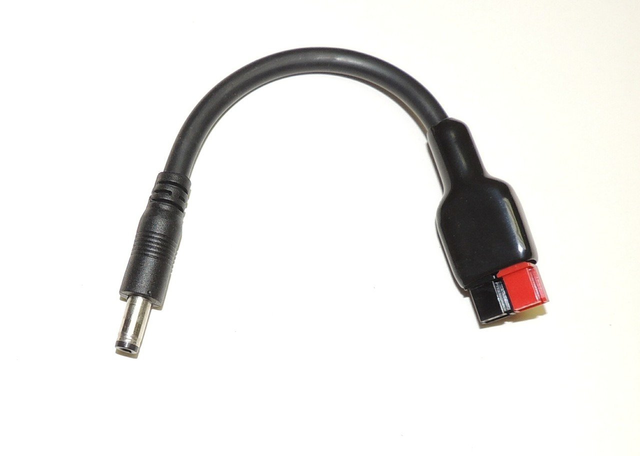 Power Adapter Cable, Powerpole to DC 2.1mm x 5.5mm Plug