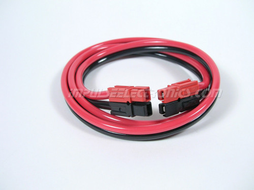 Power Cable, Red/Black Zip Cord - Impulse Electronics