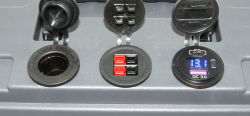 DC12  MINI-T300 GO-BOX for Lithium (LiFePO4) or 15 Ah AGM Battery and Charger