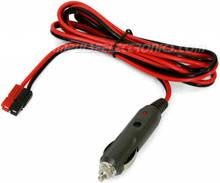 Power Cable, Cigarette Lighter Plug to Powerpole Connector 6 ft