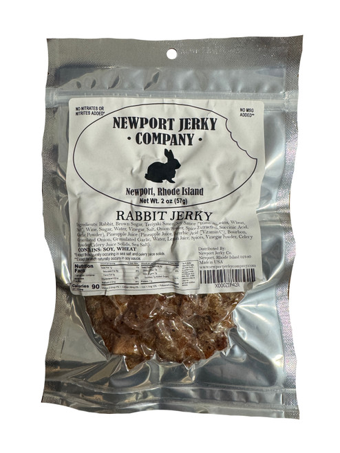 Whiskey Marinated Rabbit Jerky