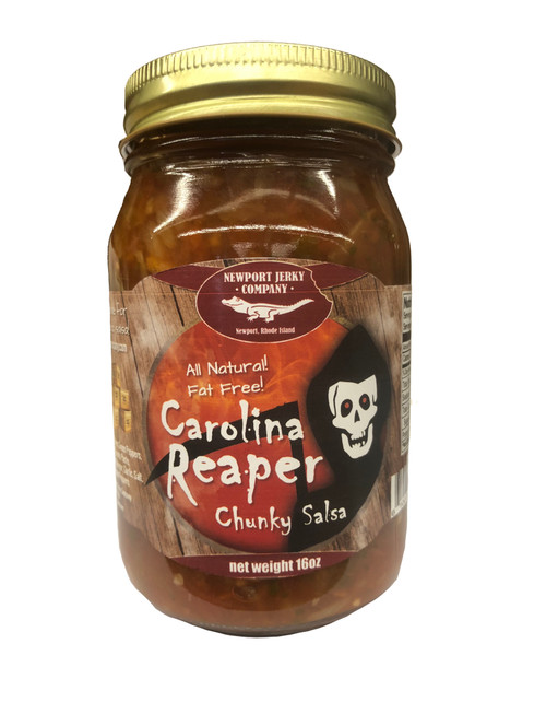 Newport Jerky Company Carolina Reaper Salsa ( All Natural, Fat Free, Gluten Free)