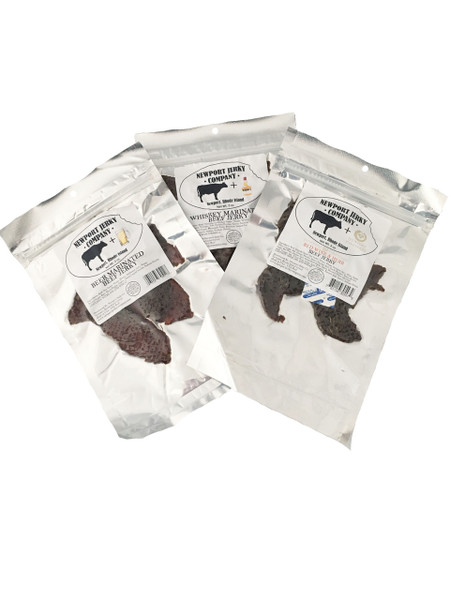 Liquor Infused Beef Jerky Sampler