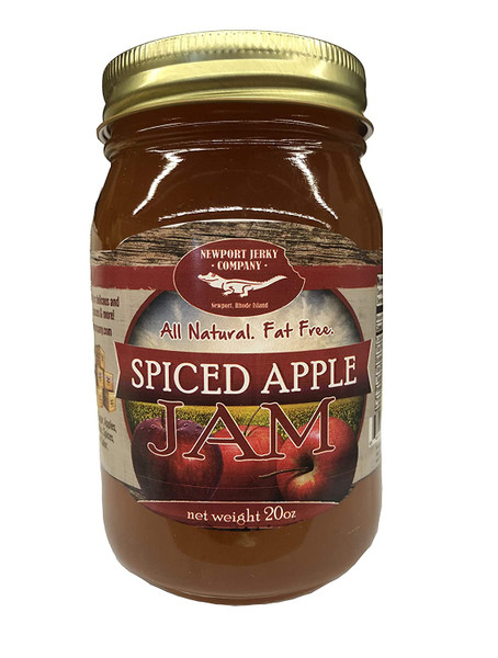 Newport Jerky Company Spiced Apple Jam (All Natural, Fat Free, Gluten Free)
