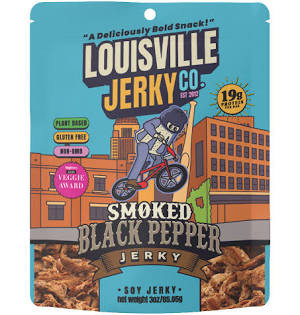 Smoked Black Pepper Vegan Jerky 