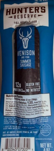 Venison Summer Sausage