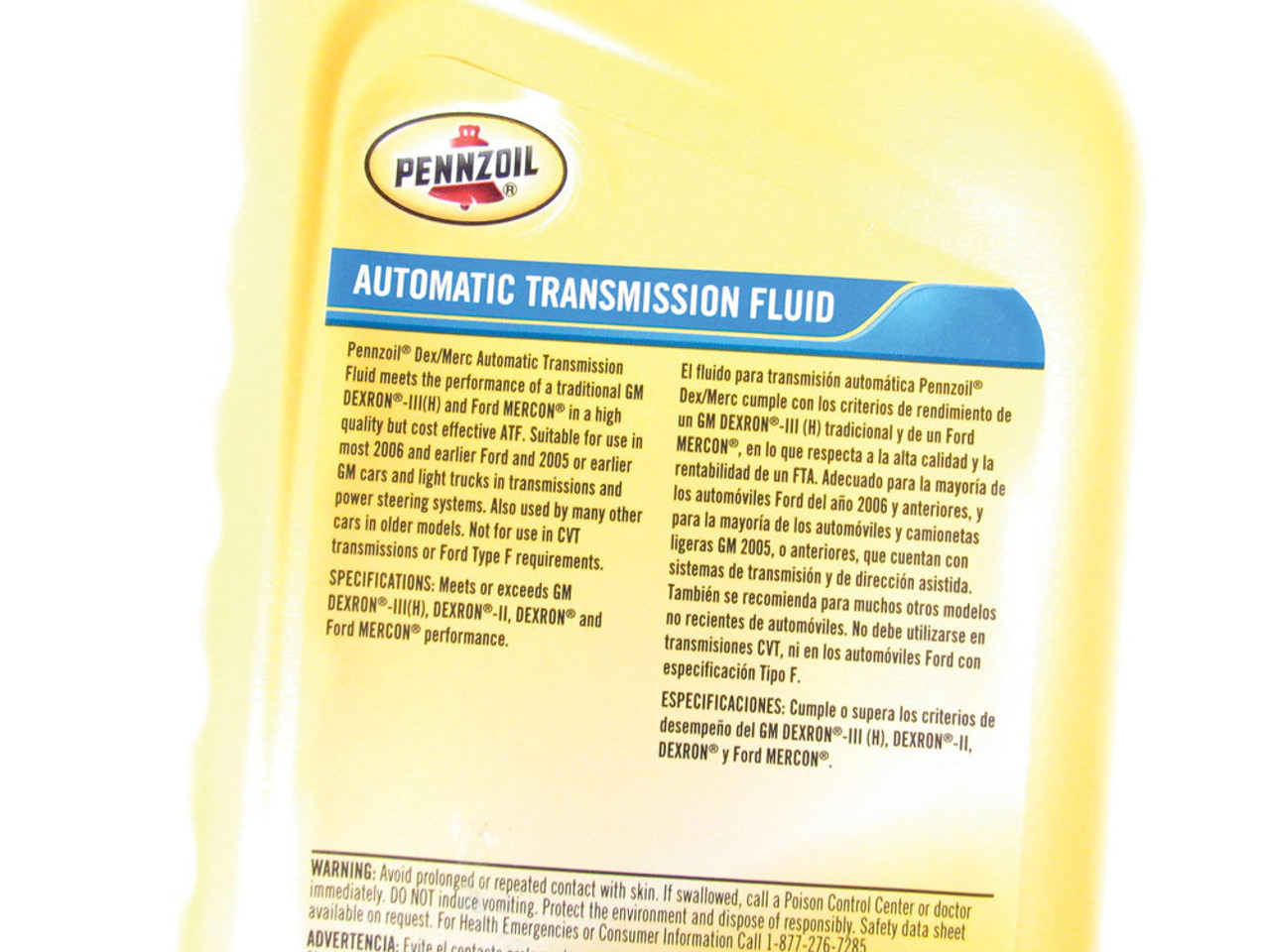 PENNZOIL, ATF, Auto Transmissions, Automatic Transmission Fluid -  49DR42