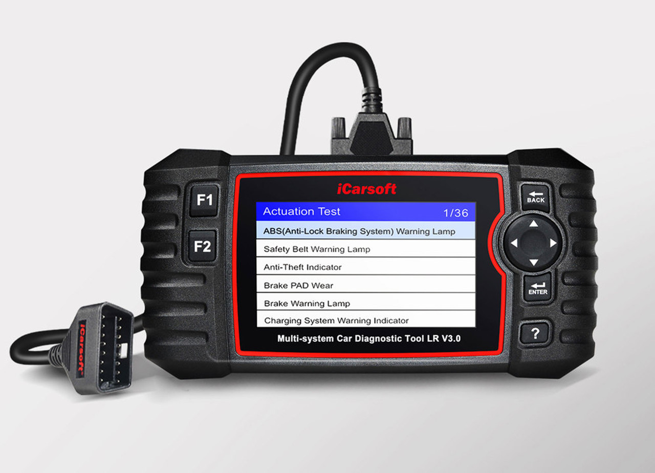 iCarsoft Multi-System Diagnostic Tool LR V3.0 For Land Rover And Range  Rover Vehicles (ILRV30)