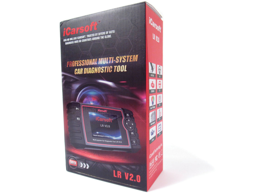 iCarsoft LR V2.0 Multi-System ECU Scan Tool For Land Rovers And