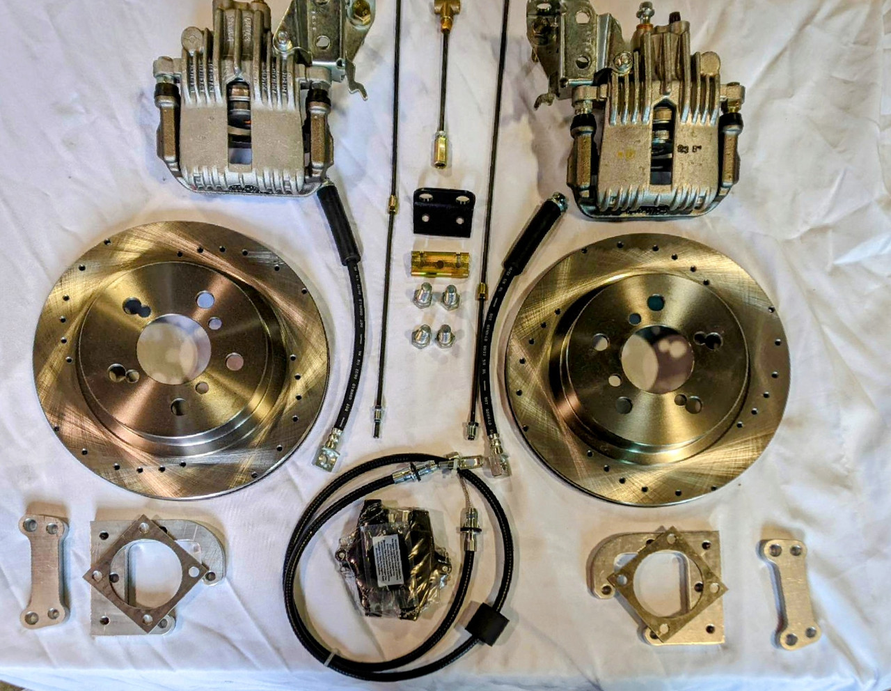 TWS GM Rear Disc Brake Conversion - TR7 TR8