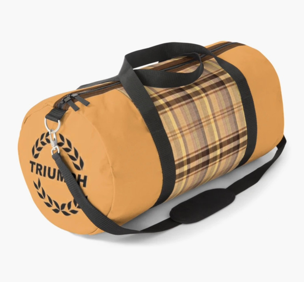 Triumph Tan Tartan Duffel Bag (WSTTDB)