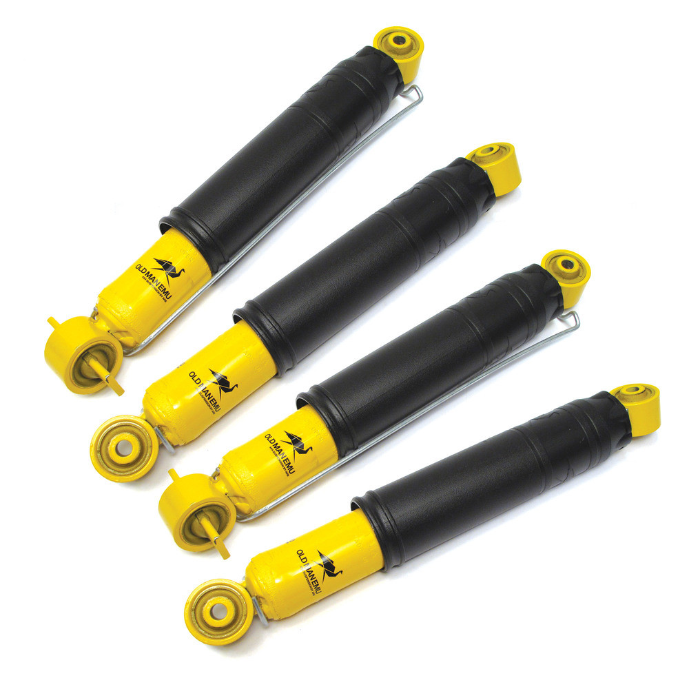 Shock Absorber Kit, Front And Rear Set Of 4, Nitrocharger Sport (Heavy Load) From Old Man Emu