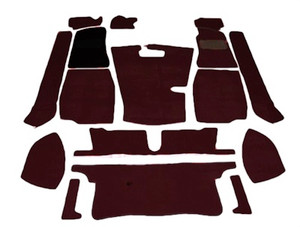 Carpet Set Black MGB 68 to 80, CKDMGB Carpet Set Black MGB 68 to 80, CKDMGB