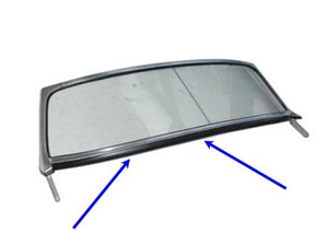 Seal Windshield to Body MGB, MGC