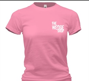 The Wedge Shop Original Female Tee Front The Wedge Shop Original Female Tee Front