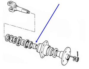 Spacer Collapsible TR4A IRS, TR6,138272 Spacer Collapsible TR4A IRS, TR6,138272