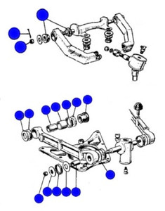 Suspension Kit TR3-TR4,GAC6068