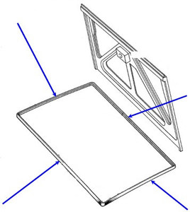 Trunk Seal Triumph TR6