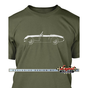 Austin Healey Sprite MKI Roadster T-Shirt Austin Healey Sprite MKI Roadster T-Shirt