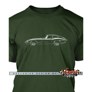 Jaguar E-Type XKE Coupe T-Shirt Jaguar E-Type XKE Coupe T-Shirt