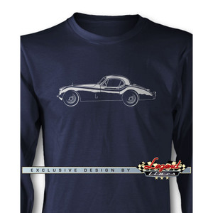 Jaguar XK 120  Coupe Long Sleeves T-Shirt