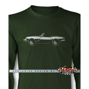 Triumph Spitfire Convertible Long Sleeves T-Shirt Triumph Spitfire Convertible Long Sleeves T-Shirt