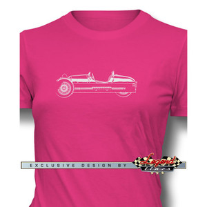 Morgan Three-Wheeler Aero Super Sport Women T-Shirt Morgan Three-Wheeler Aero Super Sport Women T-Shirt