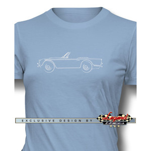 Triumph TR4 / TR5 Convertible Women T-Shirt