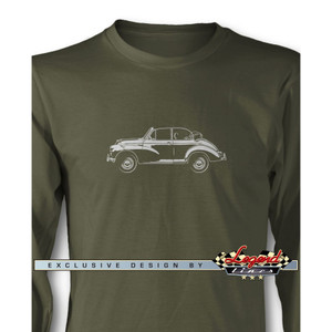 Morris Minor Tourer Convertible Long Sleeves T-Shirt Morris Minor Tourer Convertible Long Sleeves T-Shirt