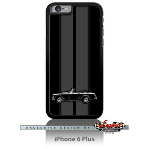 Austin Healey Sprite MKII MKIII Roadster Smartphone Case - Racing Stripes Austin Healey Sprite MKII MKIII Roadster Smartphone Case - Racing Stripes