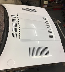 Race Hood Double Bulge Extra Vents - TR7/TR8 (FBMSB) Race Hood Double Bulge Extra Vents - TR7/TR8 (FBMSB)