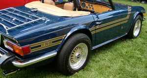 New 1969-1976 Triumph TR6 OEM Die Cut Side Stripe Kit New 1969-1976 Triumph TR6 OEM Die Cut Side Stripe Kit
