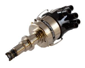 Renault 4 cyl distributor with angled cap, Bluetooth Programmable fits R4, R5, Estafette, Daf 55 etc.
This distributor, specifically targeted for the "Cleon"-engines as used in Renault 4, Renault 5, 4F4, 4F6, Renault Estafette and DAF55. It comes with an angled distributor-cap, for easy access to the sparkplug-leads. All units come with a built-in vacuum-advance sensor.
The unique, "Formula-1", spark-balancing feature, makes your engine spin as if it was new ! Renault 4 cyl distributor with angled cap, Bluetooth Programmable fits R4, R5, Estafette, Daf 55 etc.
This distributor, specifically targeted for the "Cleon"-engines as used in Renault 4, Renault 5, 4F4, 4F6, Renault Estafette and DAF55. It comes with an angled distributor-cap, for easy access to the sparkplug-leads. All units come with a built-in vacuum-advance sensor.
The unique, "Formula-1", spark-balancing feature, makes your engine spin as if it was new !