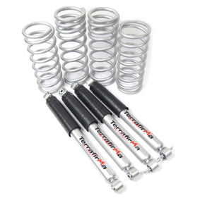Terrafirma Shock And Spring Suspension Kit, With Medium Load Springs With All Terrain Shocks, For Land Rover Discovery Series II (TFD2SUSPKIT) Terrafirma Shock And Spring Suspension Kit, With Medium Load Springs With All Terrain Shocks, For Land Rover Discovery Series II (TFD2SUSPKIT)