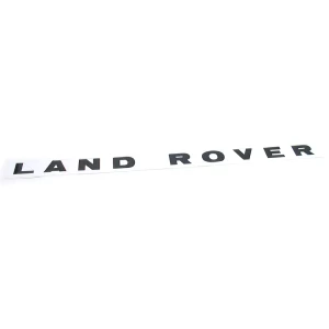 Genuine Hood Decal DAG100370LQQ, 'Land Rover' Text, Dark Grey, For Discovery Series II