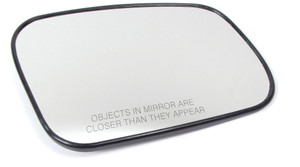 Genuine Heated Side Mirror Replacement Glass CRD100660, Right Hand, Convex With "Caution..." Text On Glass, For Land Rover Discovery I And Discovery Series II (CRD100660G) Genuine Heated Side Mirror Replacement Glass CRD100660, Right Hand, Convex With "Caution..." Text On Glass, For Land Rover Discovery I And Discovery Series II (CRD100660G)