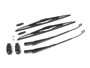 Wiper Arm And Blade Upgrade Kit, Land Rover Discovery I Arms Retrofitted For Discovery Series II, Includes Front Pair Of Standard Wiper Blades (WAU) Wiper Arm And Blade Upgrade Kit, Land Rover Discovery I Arms Retrofitted For Discovery Series II, Includes Front Pair Of Standard Wiper Blades (WAU)