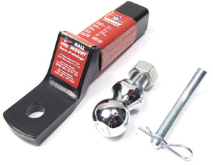 Trailer Hitch Kit, 2-Inch Ball, 2-Inch Drop Trailer Ball Mount, Pin And Clip, 6,000 Lb. Rated (9430K) Trailer Hitch Kit, 2-Inch Ball, 2-Inch Drop Trailer Ball Mount, Pin And Clip, 6,000 Lb. Rated (9430K)