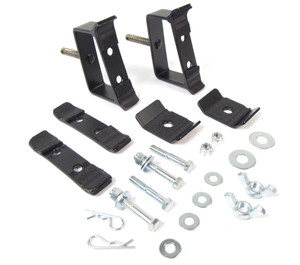 Safari Roof Rack Light Mounting Bracket Kit For A Pair Of Lights