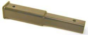 2-Inch Trailer Hitch Receiver Extension, 16-Inch In Length, By Surco (9167) 2-Inch Trailer Hitch Receiver Extension, 16-Inch In Length, By Surco (9167)