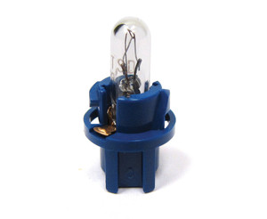 Genuine Bulb And Holder YAW100050, Blue Base For High Beam Indicator, On Land Rover Discovery Series II