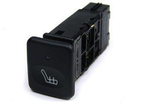 Genuine Heated Seat Switch YUG500080PUY, Right Hand, Black, For Land Rover Discovery Series II, 2003 - 2004
