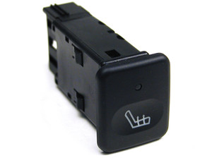 Genuine Heated Seat Switch YUG500050PUY, Left Hand, Black, For Land Rover Discovery Series II, 2003 - 2004