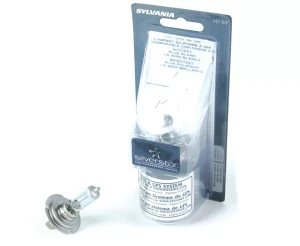 Replacement Headlight Bulb XZQ000011 By Sylvania Silverstar, H7 12V 55W, For Land Rover Discovery Series II, Freelander, Range Rover Full Size L322, And MINI Cooper (See Fitment Years)