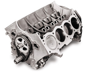 Land Rover Engine, Remanufactured 4.0-Liter BOSCH Short Block, Core Charge Additional, For Discovery Series II And Range Rover P38 (See Fitment Years)