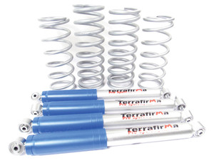 Terrafirma Shock And Spring Suspension Kit, Heavy Duty Load With All Terrain 2-Inch Lift Shocks, For Land Rover Discovery Series II (TFD2SUSPKITHD) Terrafirma Shock And Spring Suspension Kit, Heavy Duty Load With All Terrain 2-Inch Lift Shocks, For Land Rover Discovery Series II (TFD2SUSPKITHD)