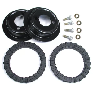 Rear Air Suspension To Coil Spring Mounting Kit For Land Rover Discovery Series II, Includes Spring Isolators, Seats And Mounting Hardware