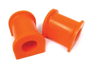 Front Suspension Sway Bar Polyurethane Bushings By Polybush RBX101690, Pair, Orange Standard Firmness, For Land Rover Discovery Series II Without ACE