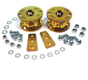 Terrafirma Suspension Air Spring Spacers, Rear Pair, 2-Inch Lift, For Land Rover Discovery Series II