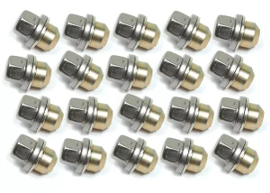 Lug Nut Kit, Original Equipment Set Of 20 Lug Nuts ANR3679, For Land Rover Discovery Series II And Range Rover P38